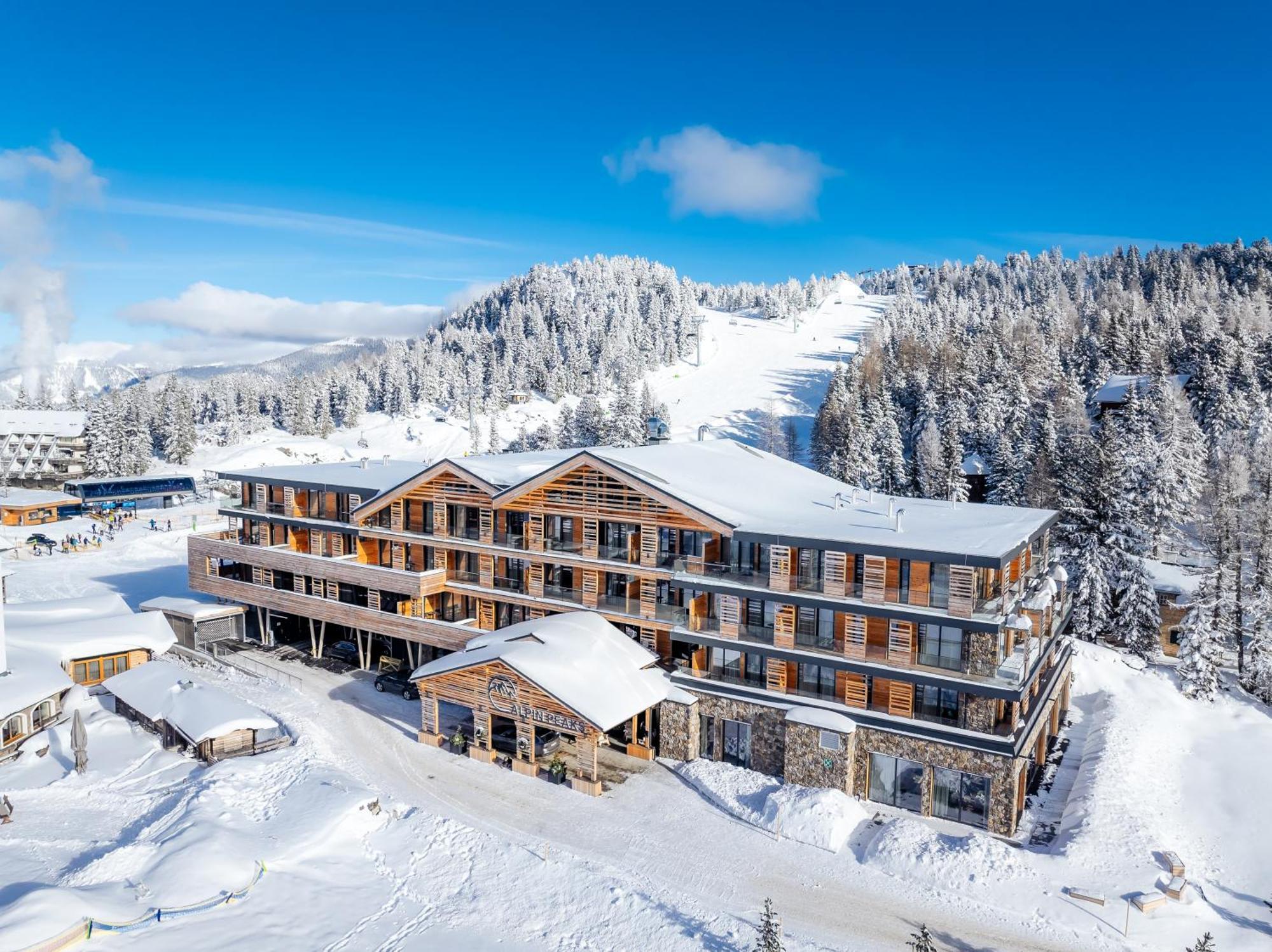 Alpin Peaks Hotell Turracher Hohe Eksteriør bilde