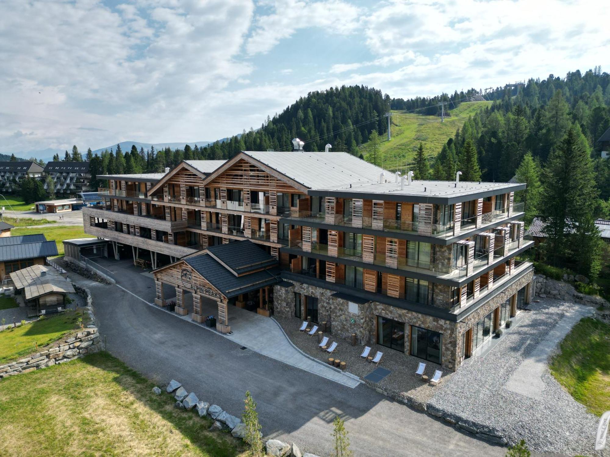 Alpin Peaks Hotell Turracher Hohe Eksteriør bilde